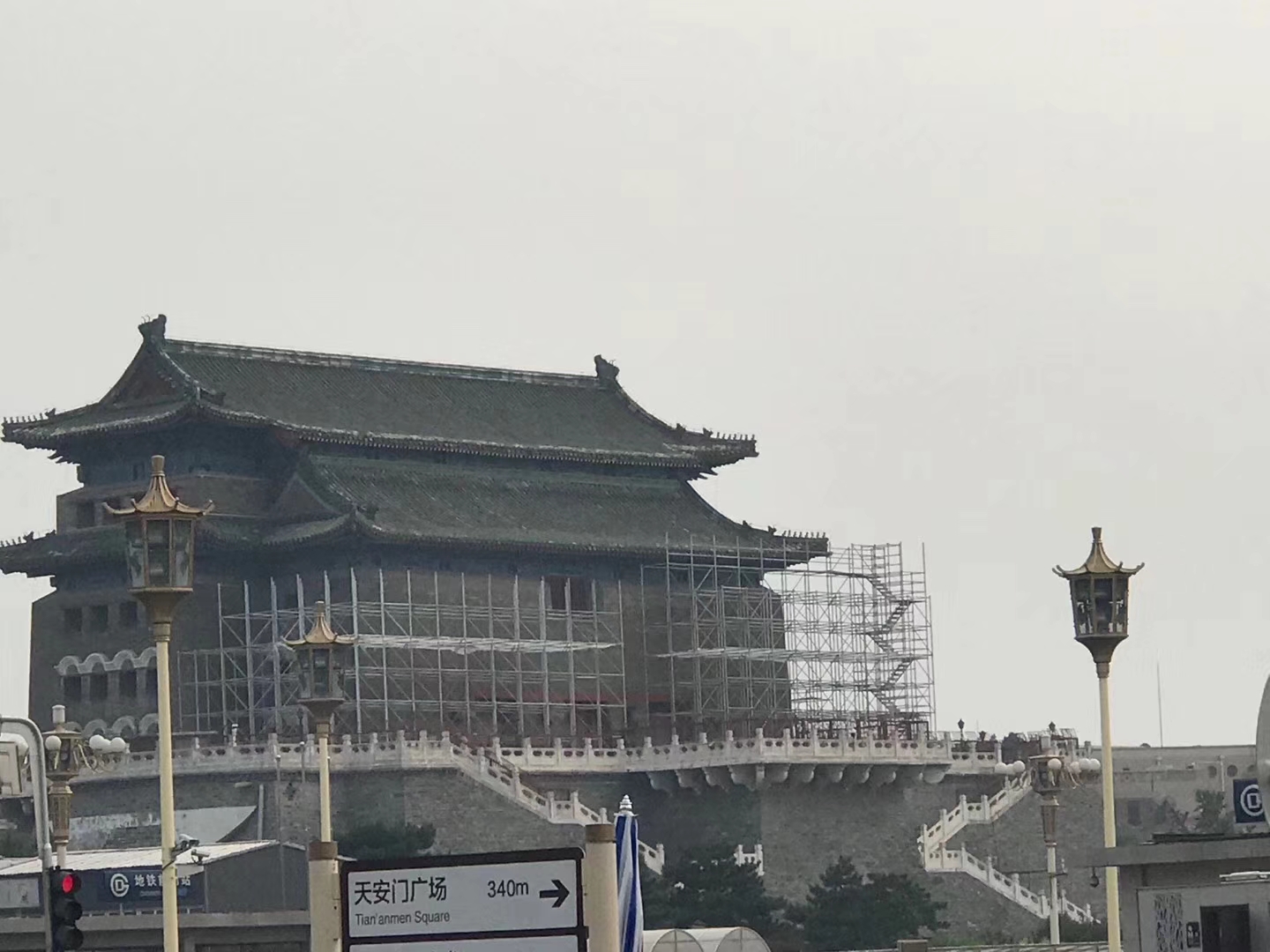 盤扣式腳手架比傳統腳手架施工周期短，效果更好！(圖1)